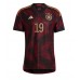 Cheap Germany Leroy Sane #19 Away Football Shirt World Cup 2022 Short Sleeve